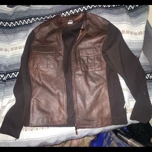 Neiman Marcus, 90's Vintage, Italian Leather, Rare, zip up, double breast